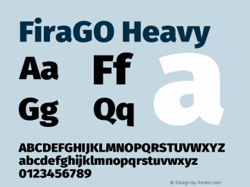 FiraGO Heavy Version 1.001图片样张