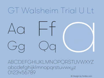 GT Walsheim Trial U Lt Version 2.008 2020-10-21图片样张