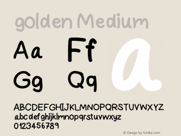 golden Version 001.000图片样张