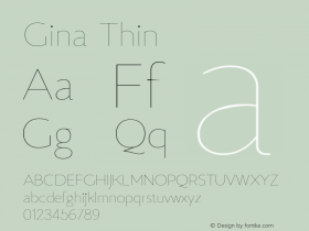 Gina Thin 1.000图片样张