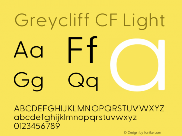 Greycliff CF Light 2.100图片样张