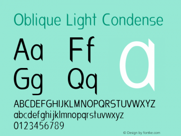 Oblique Light Condense Version 1.000图片样张