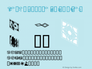 HellraiserPuzzleBoxBats Regular Macromedia Fontographer 4.1.5 2/11/04图片样张