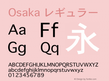 Osaka レギュラー 4.2图片样张