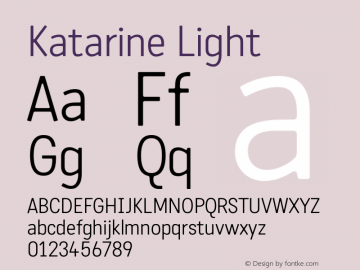 Katarine Light Version 1.000;PS 1.0图片样张