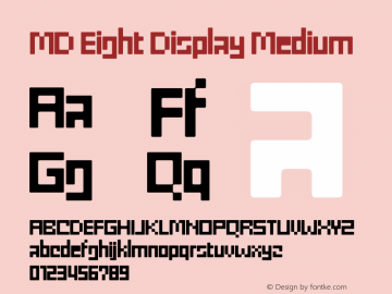 MD Eight Display Medium Version 1.000 | wf-rip DC20200220图片样张