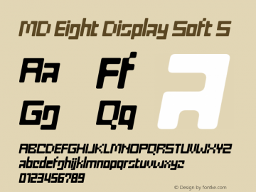 MD Eight Display Soft S Version 1.000 | wf-rip DC20200220图片样张