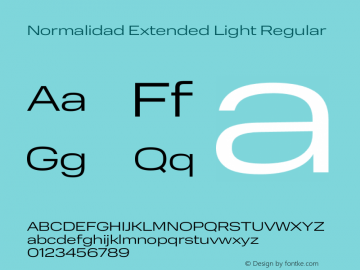 NormalidadExtendedLight Version 1.0图片样张