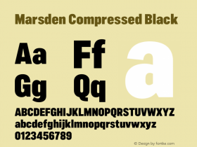 Marsden Compressed Black Version 1.000 | wf-rip DC20190605图片样张