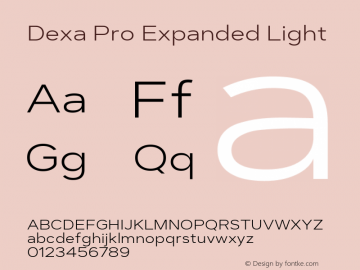 DexaProExpanded-Light Version 1.001 | web-TT图片样张