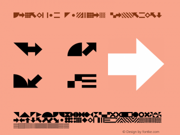 Halenoir Display Patterned Version 1.000 | web-TT Font Sample