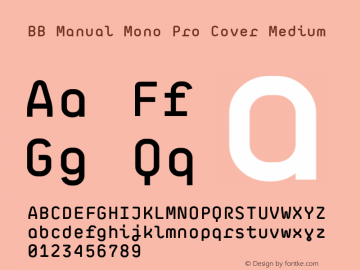 BB Manual Mono Pro CR Medium Version 1.000 | wf-rip DC20200205图片样张