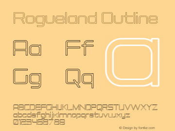 Rogueland Outline Version 1.000图片样张