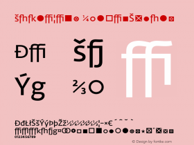 FedraSans-NormalExpert 001.000 Font Sample