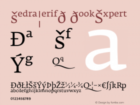 FedraSerifB-BookExpert 001.000图片样张