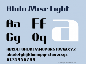 AbdoMisr-Light Version 2.009图片样张