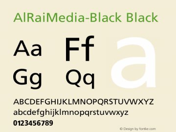 AlRaiMedia-Black Version 1.001 2007图片样张