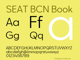 SEAT BCN Book Version 2.000图片样张
