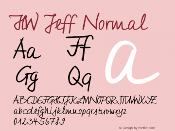 HW Jeff Normal 1.0 Wed Jan 07 11:45:50 2009图片样张