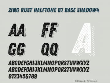 Zing Rust Halftone B1 Base Shadow4 Version 1.000图片样张