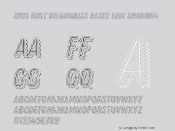 Zing Rust Diagonals3 Base2 Line Shadow4 Version 1.000图片样张
