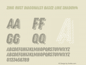 Zing Rust Diagonals1 Base2 Line Shadow4 Version 1.000图片样张