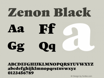 Zenon Black Version 2.000 | w-rip DC20160305图片样张