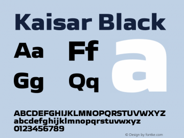 Kaisar-Black Version 1.000 | wf-rip DC20200605图片样张