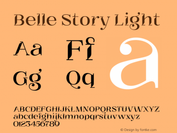 Belle Story Light Version 1.000 | w-rip DC20200725图片样张