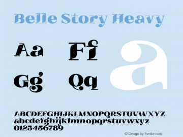Belle Story Heavy Version 1.000 | w-rip DC20200725图片样张