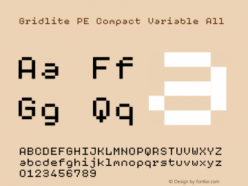 Gridlite PE Compact VF All Version 1.000图片样张