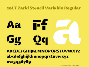 29LT Zarid Stencil Variable Version 1.000图片样张