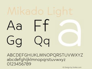 Mikado Light 2.000 | wf-rip DC20200430图片样张