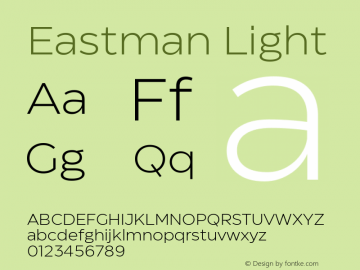 Eastman Light Version 1.001图片样张
