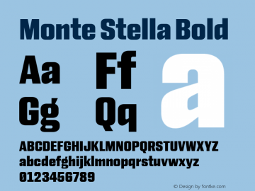 Monte Stella Bold Version 1.101 | w-rip DC20200505图片样张