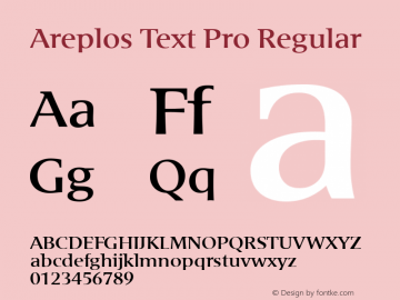 Areplos Text Pro Version 1.000 2005 initial release图片样张