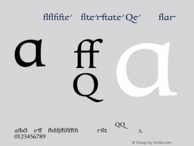 ApollineAlternate Regular OTF 1.000;PS 001.000;Core 1.0.29图片样张