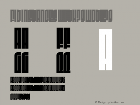 Fit Instances wdth79 Version 1.0 Font Sample