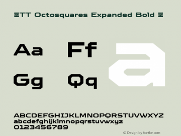 ☠TT Octosquares Expanded Bold 1.000TT-Octosquares-Expanded-Bold-TTwebKit图片样张