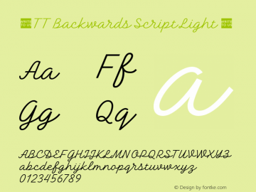 ☠TT Backwards Script Light Version 1.010.01122020TT-Backwards-Script-Light-TTwebKit图片样张