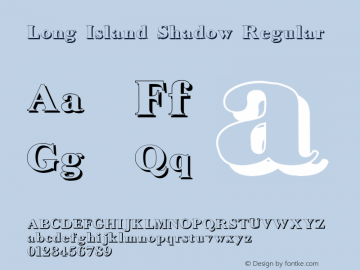 Long Island Shadow Regular 001.023图片样张