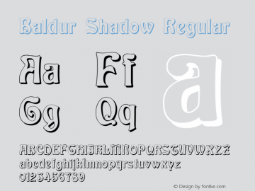 Baldur Shadow Regular 002.050图片样张