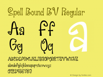 Spell Bound BV W01 Regular Version 4.10图片样张