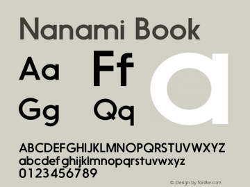 Nanami Book Version 1.003图片样张