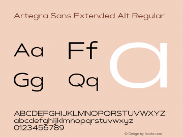 Artegra Sans Extended Alt Reg Version 1.00;com.myfonts.easy.artegra.artegra-sans.alt-extend-regular.wfkit2.version.4KrP Font Sample