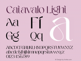 Catavalo Light Version 1.000图片样张