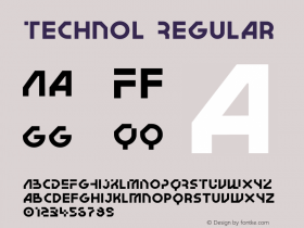 Technol Regular Version 1.010 | wf-rip DC20180205图片样张