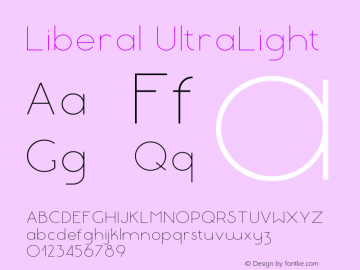 Liberal-UltraLight Version 1.000 | wf-rip DC20180130图片样张