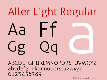 Aller Light Version 1.00图片样张