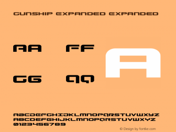 Gunship Expanded Expanded Version 5.00 August 1, 2016图片样张